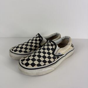 VANS Of The Wall Classic Slip-On Checkerboard Sneaker Women's Size 7 / Men’s 5.5
